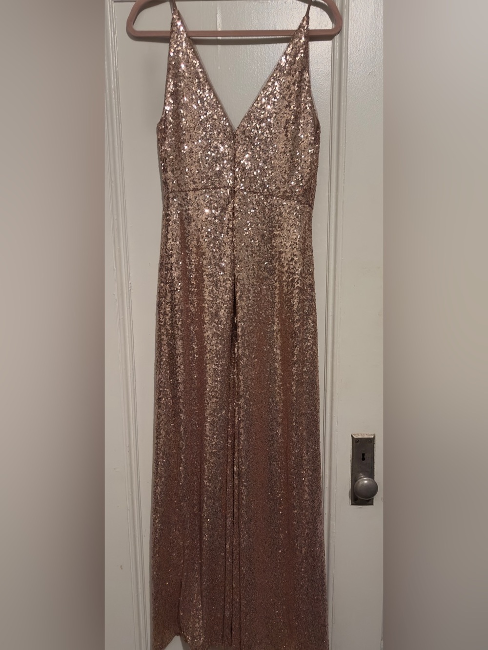 Jenny Yoo Collection Sequin Ball gown dress. Size 10. Like New condition.